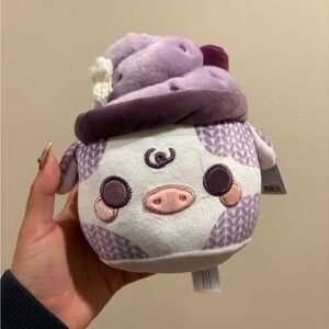 Purple Cow Plush Toy